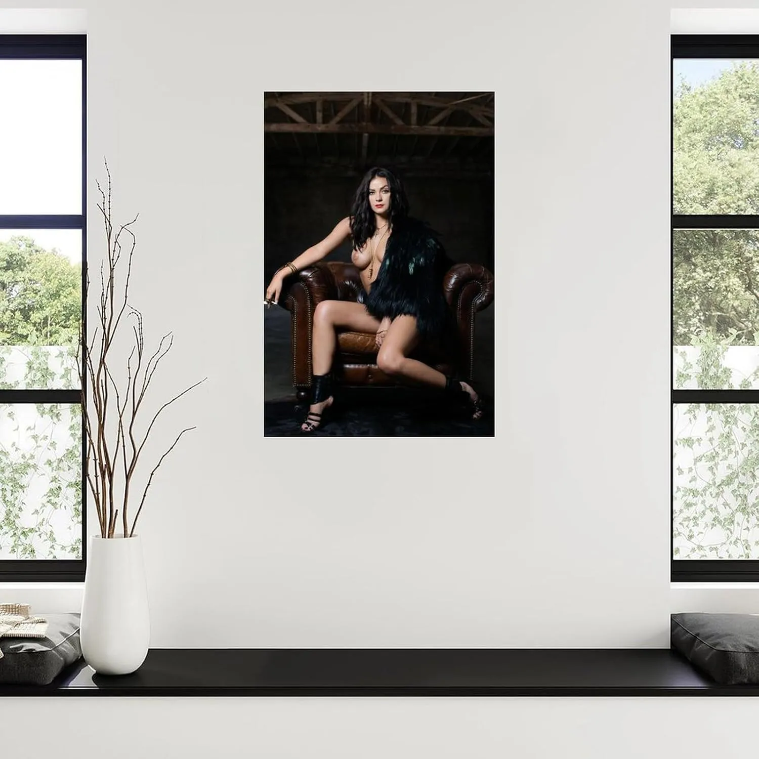 KLOTFD Alexandra Tyler Sexy Poster Canvas Painting Posters And Prints Wall Art for Living Room Bedroom Decor 12x18inch(30x45cm)