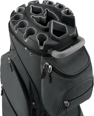 KVV 14 Way Top-Molded Organizer Cart Bag with Rain Cover, Full Length Divider, Spacious Cooler Pockets