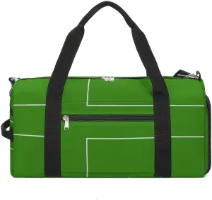 Ladonia Flag Sports Gym Bag for Boys Girls with Shoe Compartment Weekender