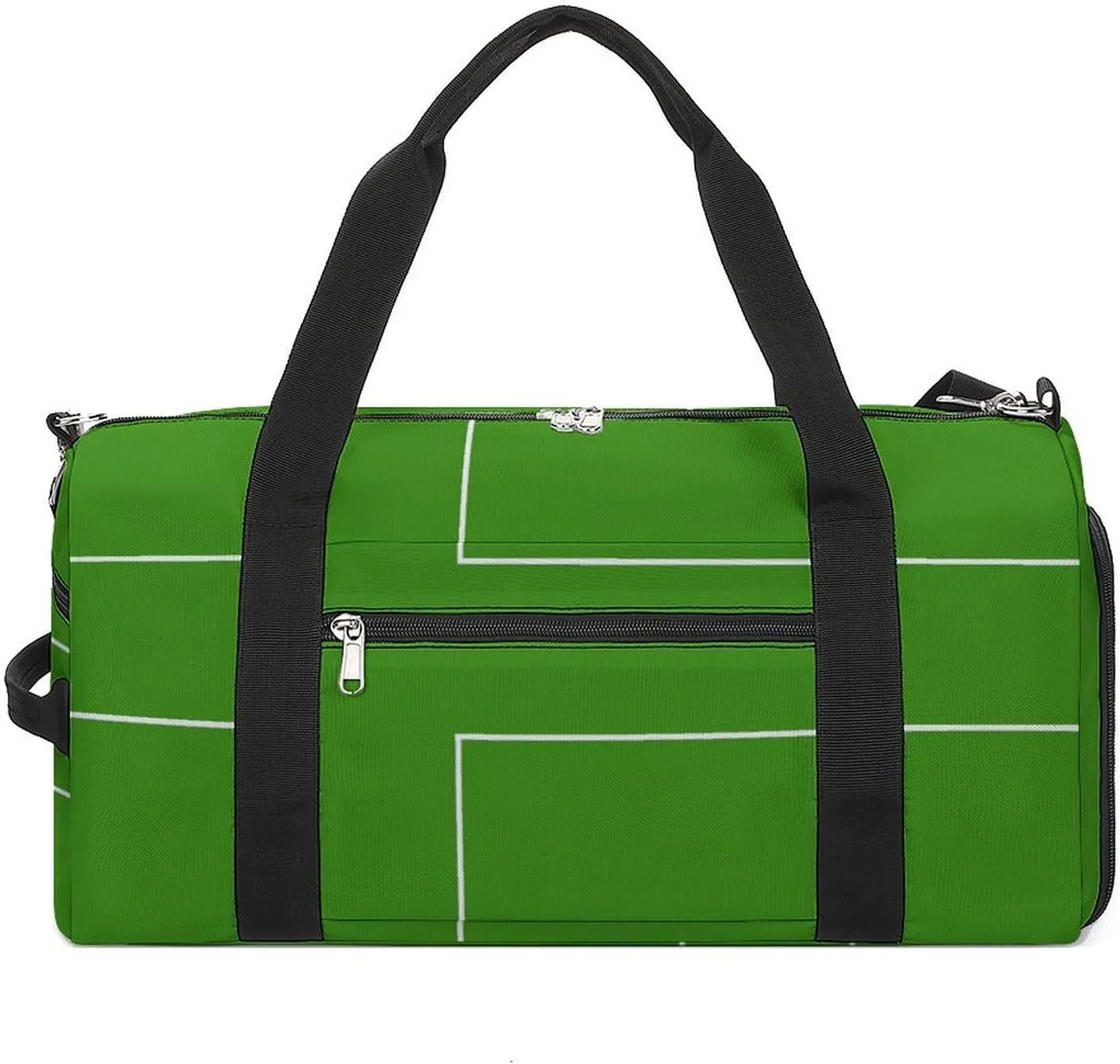 Ladonia Flag Sports Gym Bag for Boys Girls with Shoe Compartment Weekender