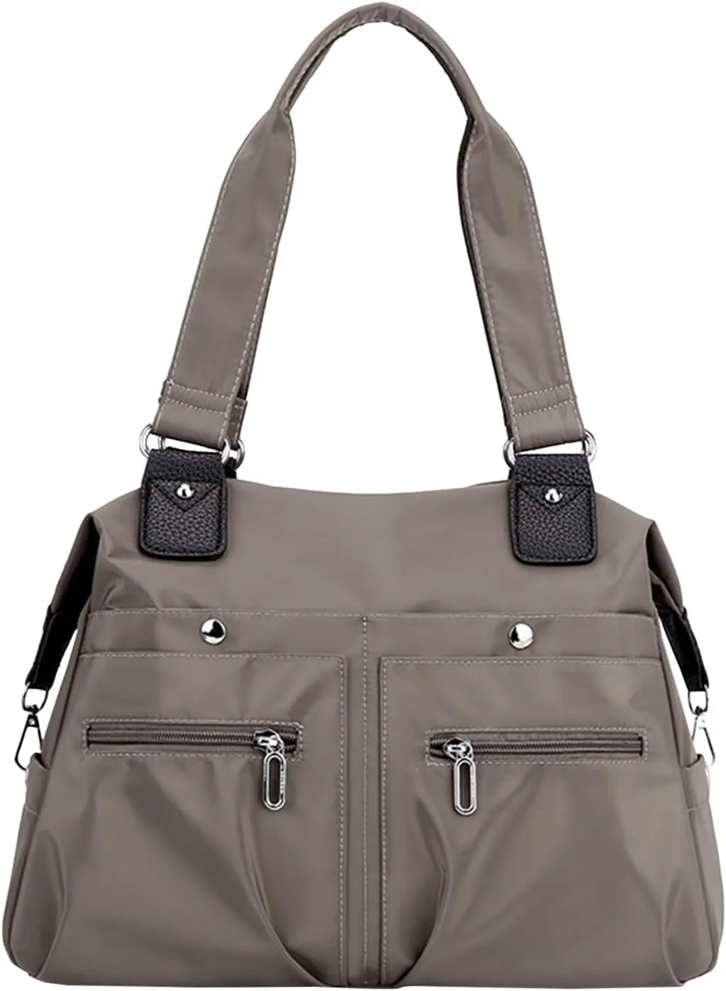 LangRents Large Capacity Waterproof Multi Pocket Shoulder Bag,Nylon Waterproof Tote Bag,Crossbody Travel Messenger Bag