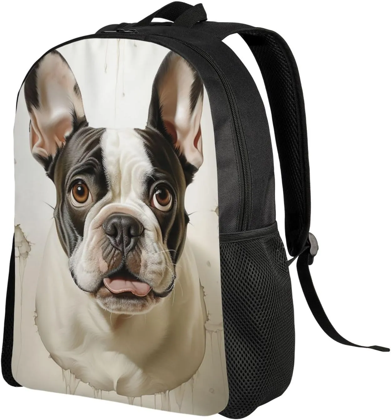 Laptop Backpack for Women Men Carry-on Backpack Dog Head Daypack Lightweight Travel Shoulder Bags