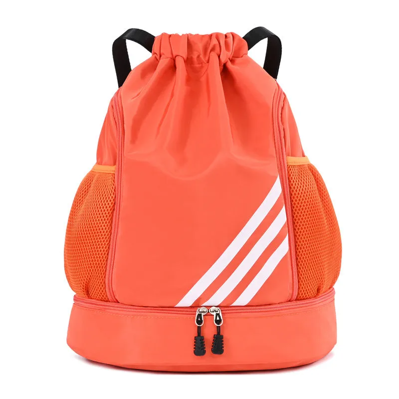 Large Capacity Couple Drawstring Basketball Printable Bags