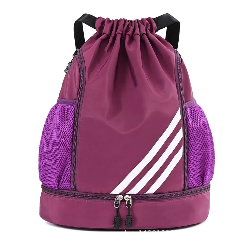 Large Capacity Couple Drawstring Basketball Printable Bags