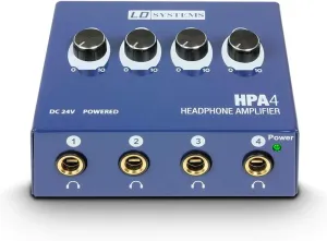 LD Systems HPA4-4-Channel Headphone Amplifier (LDHPA4)