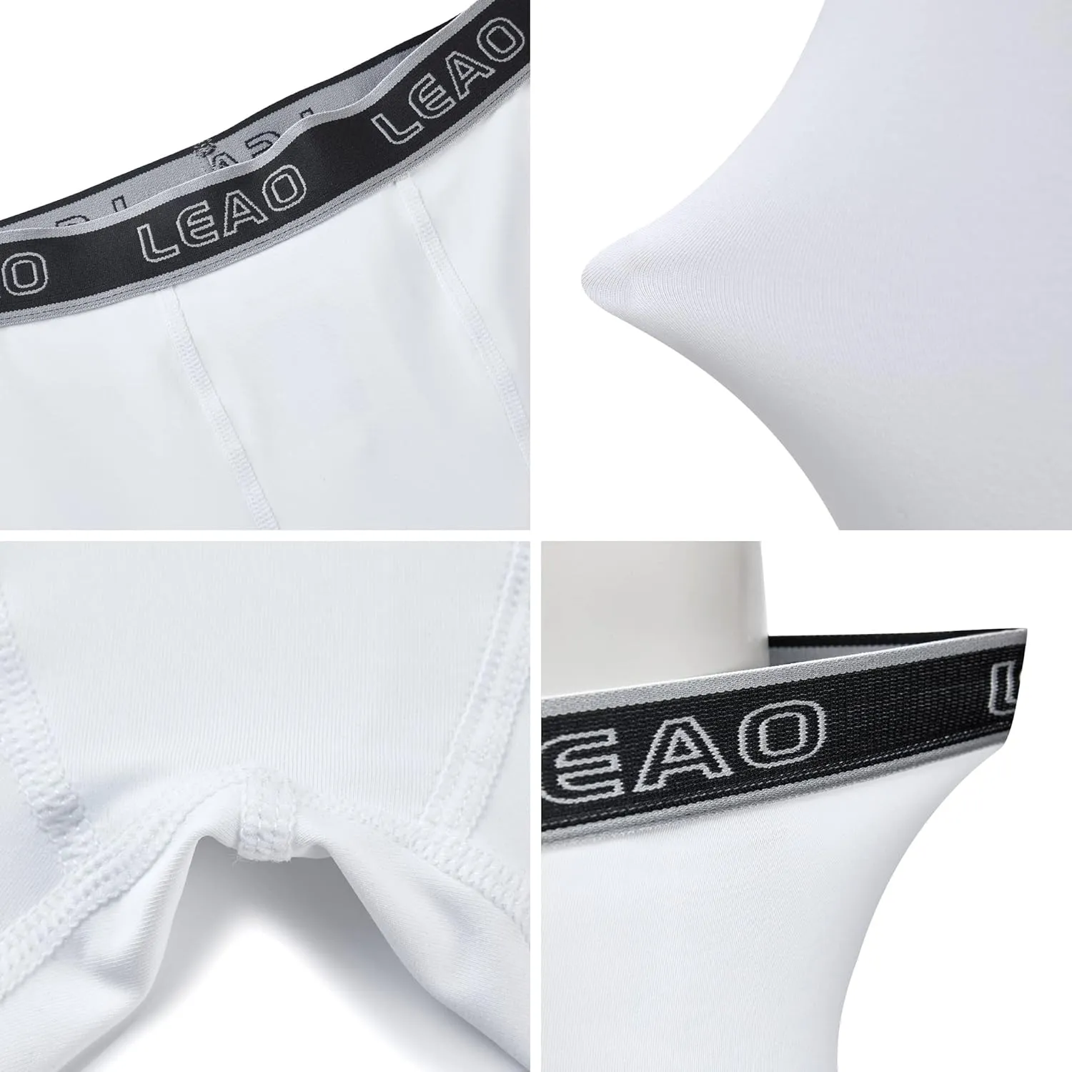 LEAO Youth Boys Compression Leggings Fleece Quick Dry Sports Tights Soccer Baseball Basketball Baselayer Pants