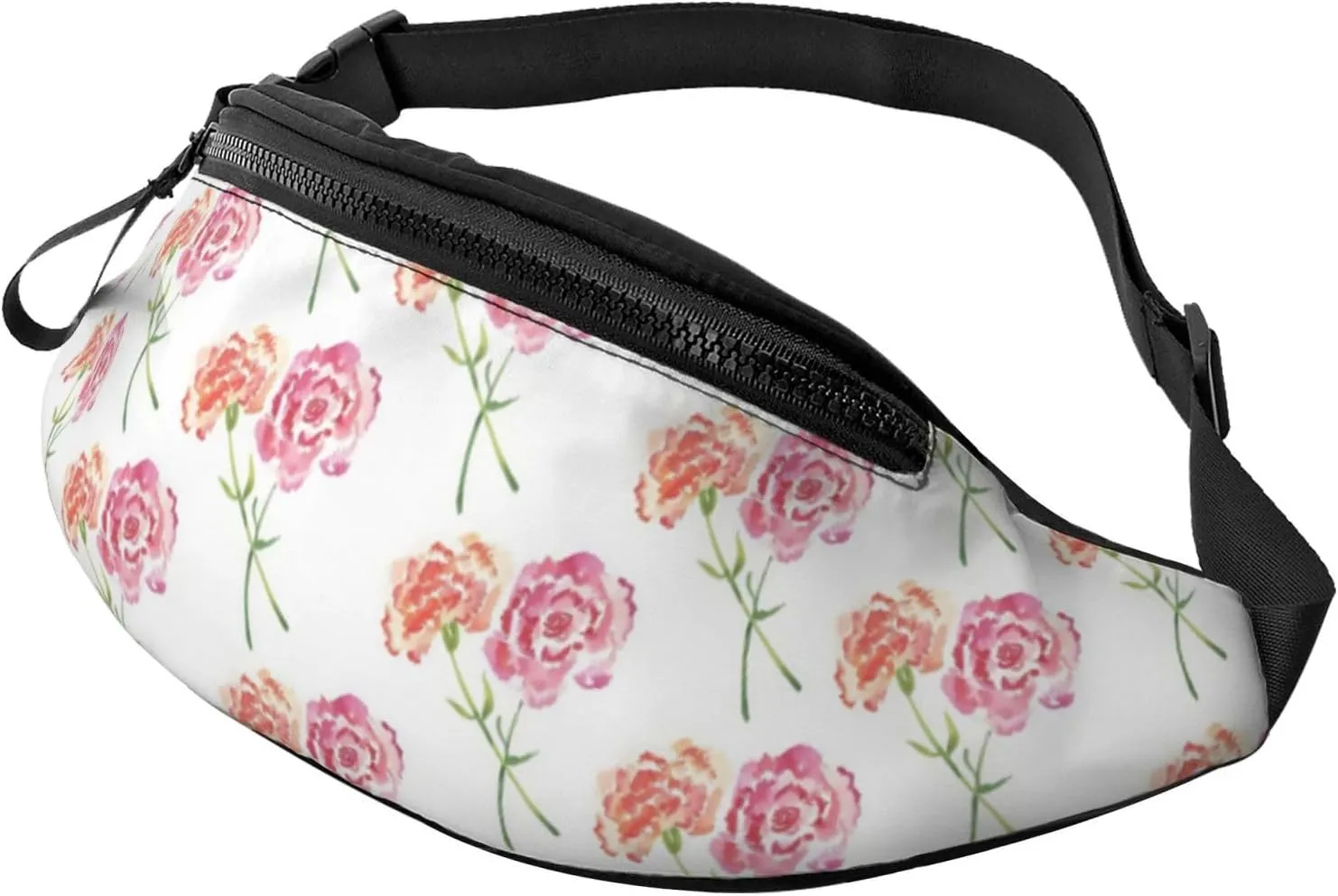 Leisure Sports Crossbody Bag Running Casual Hands-Free Wallets Waist Pack for Man Woman Father's Day for Dad Yellow Pollen Flower