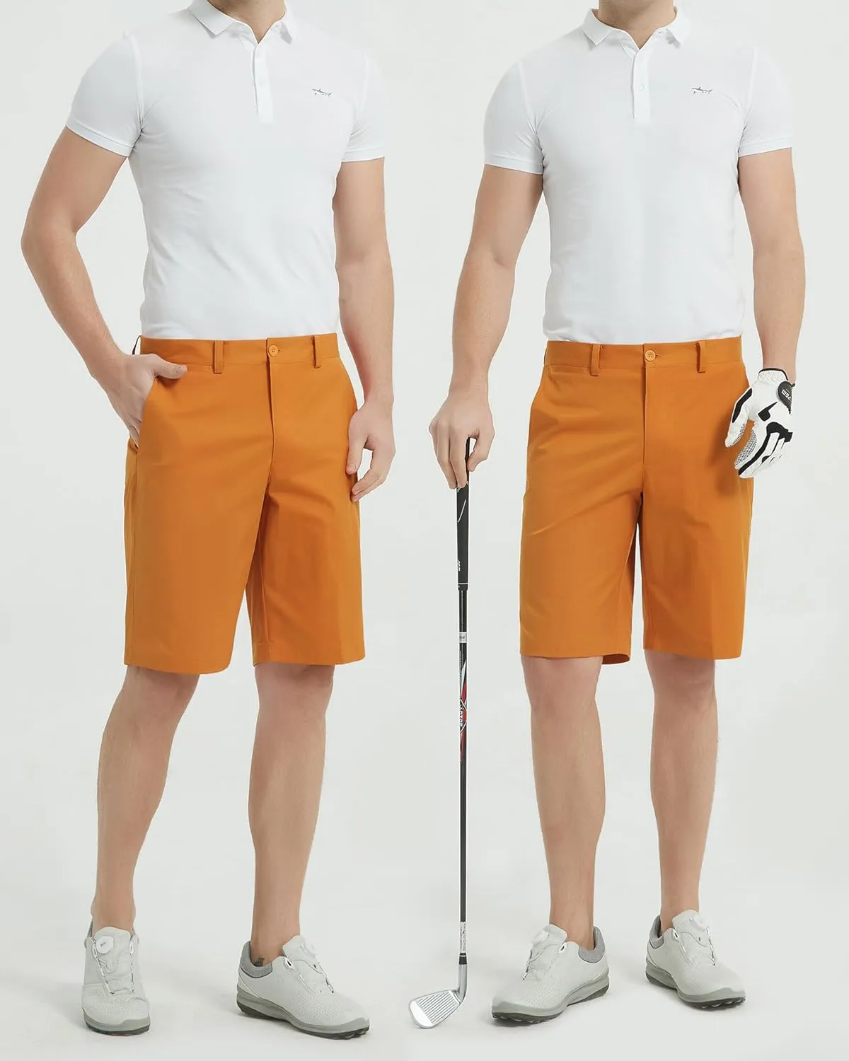 Lesmart Mens Golf Shorts Stretch Quick Dry Fit