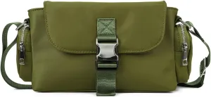 Lightweight Nylon Crossbody Bag,Sporty Shoulder Bags, Small Travel Bag,Anti Theft Travel Purse,Adjustable Strap