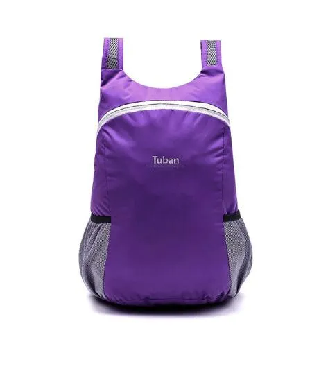 Lightweight Nylon Foldable Backpack Waterproof Backpack Folding Sport Bag Portable Men Women Backpack for Travel