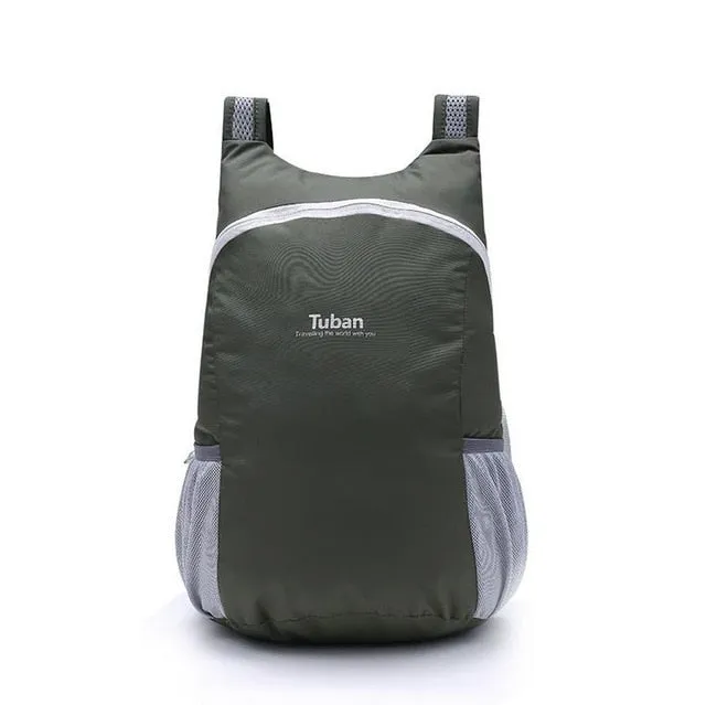 Lightweight Nylon Foldable Backpack Waterproof Backpack Folding Sport Bag Portable Men Women Backpack for Travel