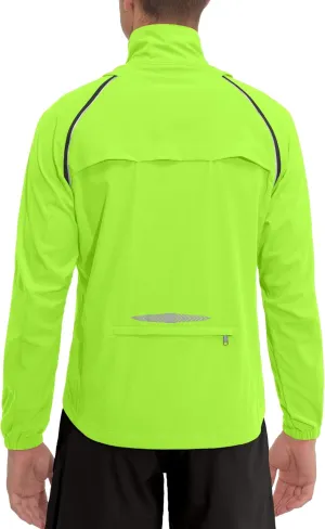 Little Donkey Andy Men's Quick-dry Running Jacket, Convertible UPF 50  Cycling Jacket Windbreaker with Removable Sleeves