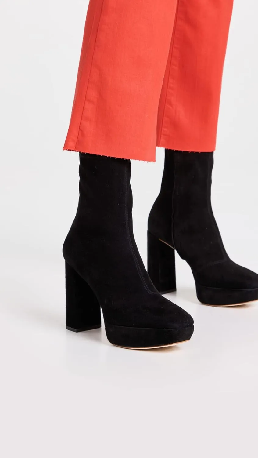 Loeffler Randall Women's Camden Platform Stretch Ankle Boots