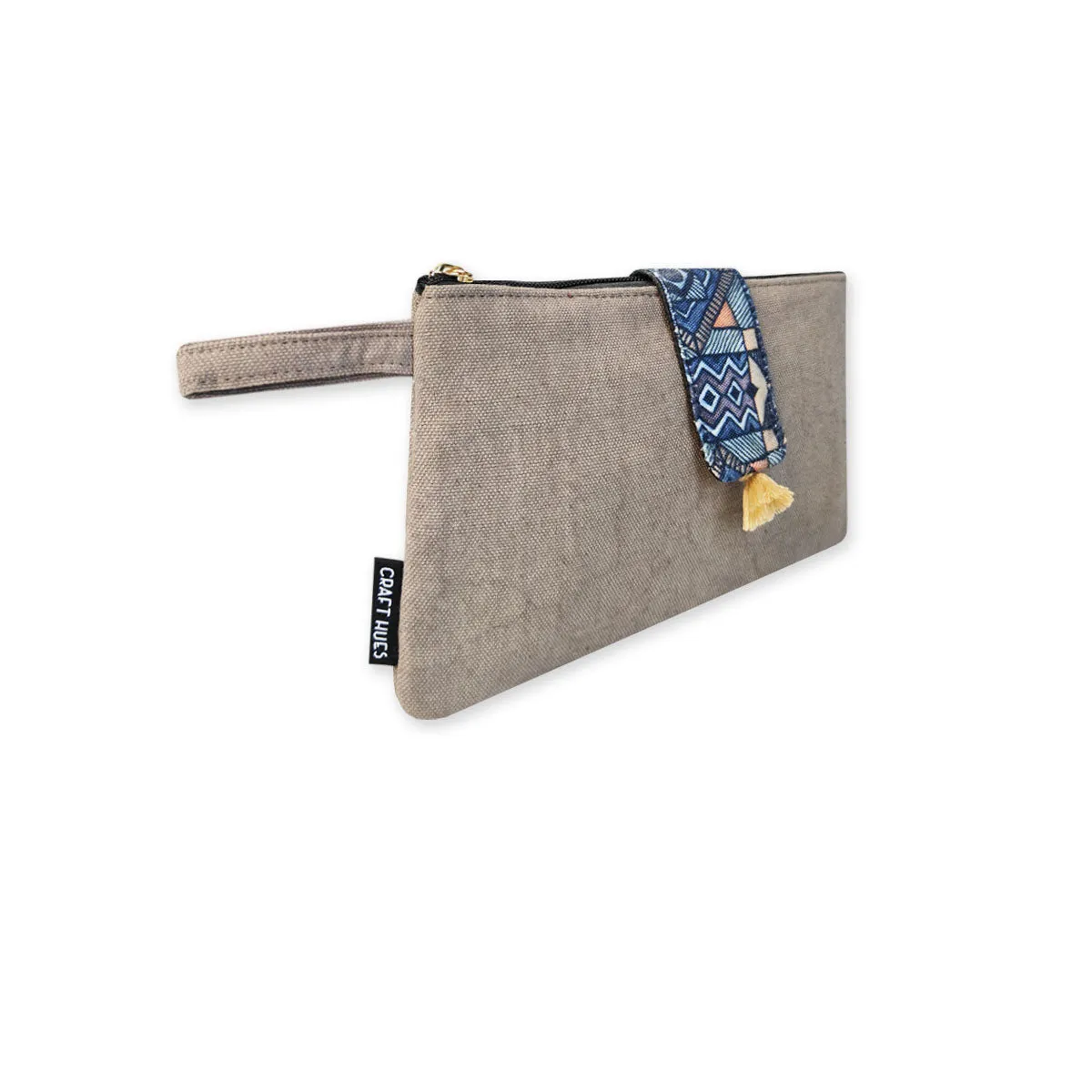 Long Plain Wallet Combo - Black/Grey