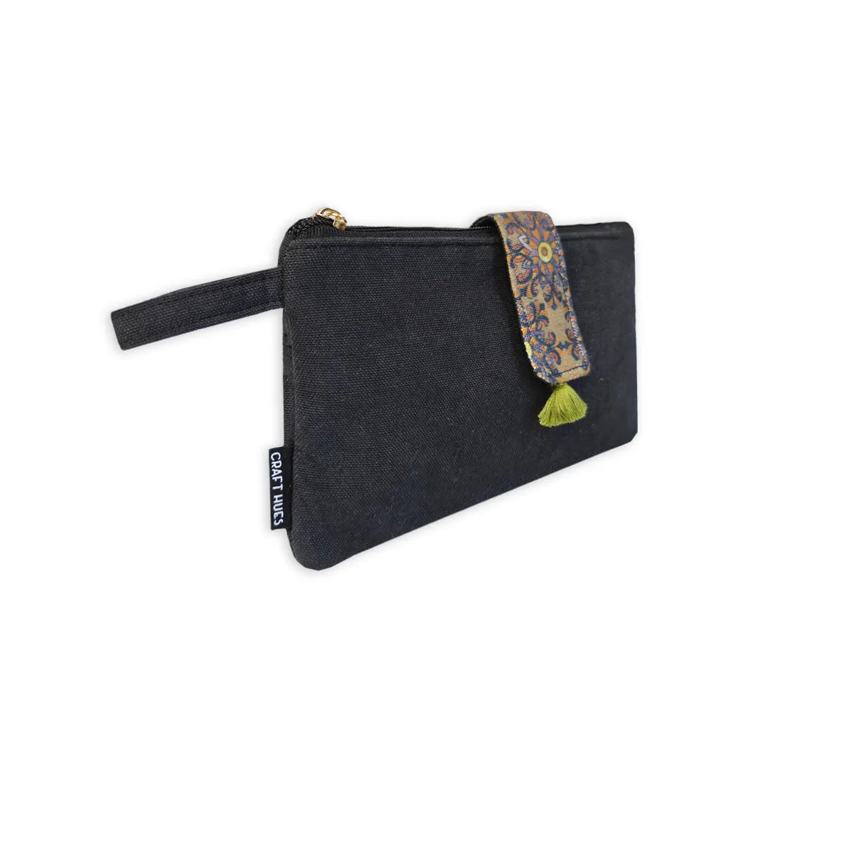 Long Plain Wallet Combo - Black/Grey