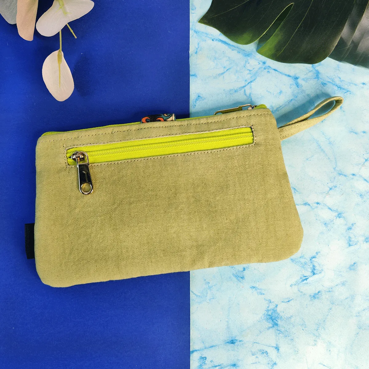 Long Plain Wallet - Green