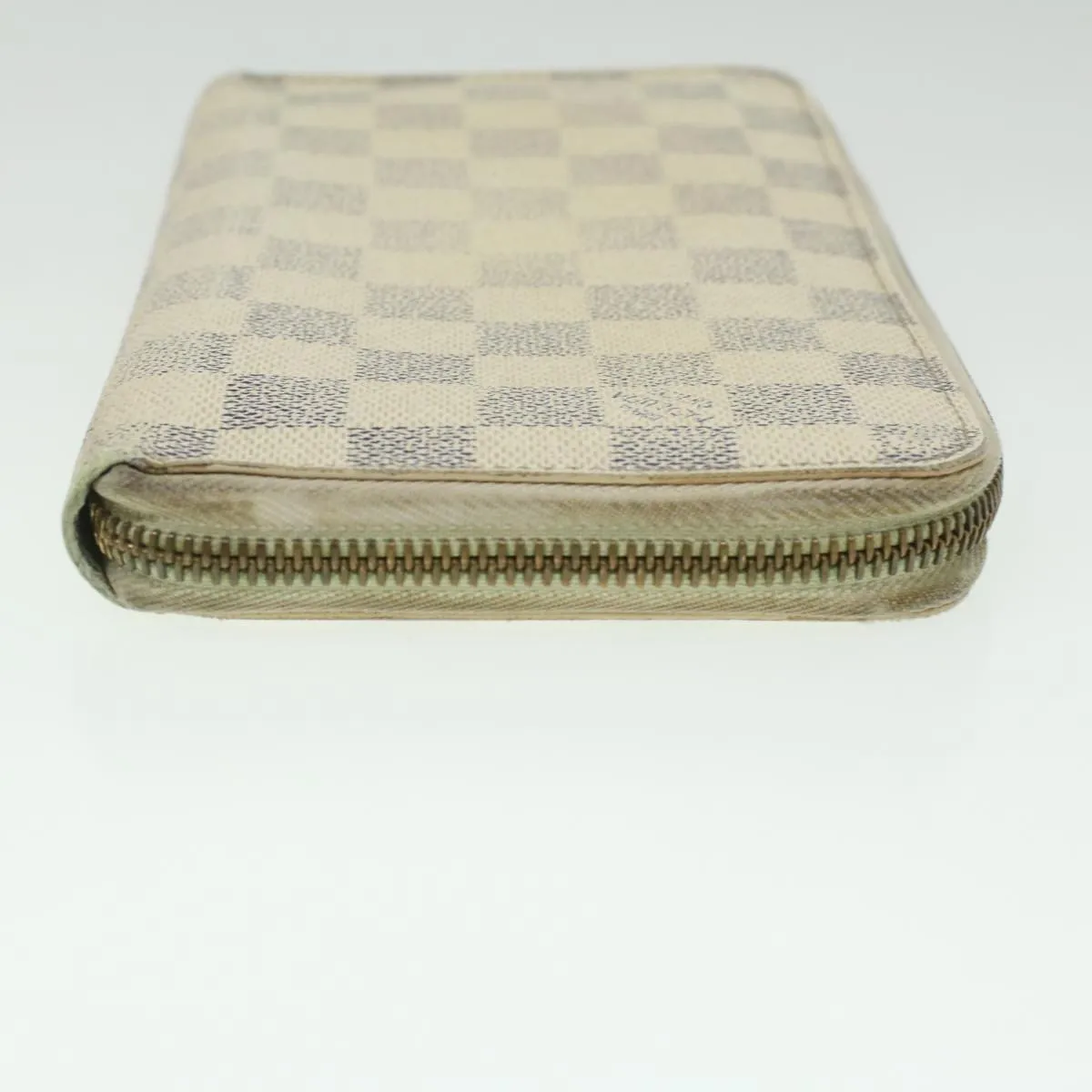 LOUIS VUITTON Damier Azur Zippy Organizer Long Wallet N60012 LV Auth th3380
