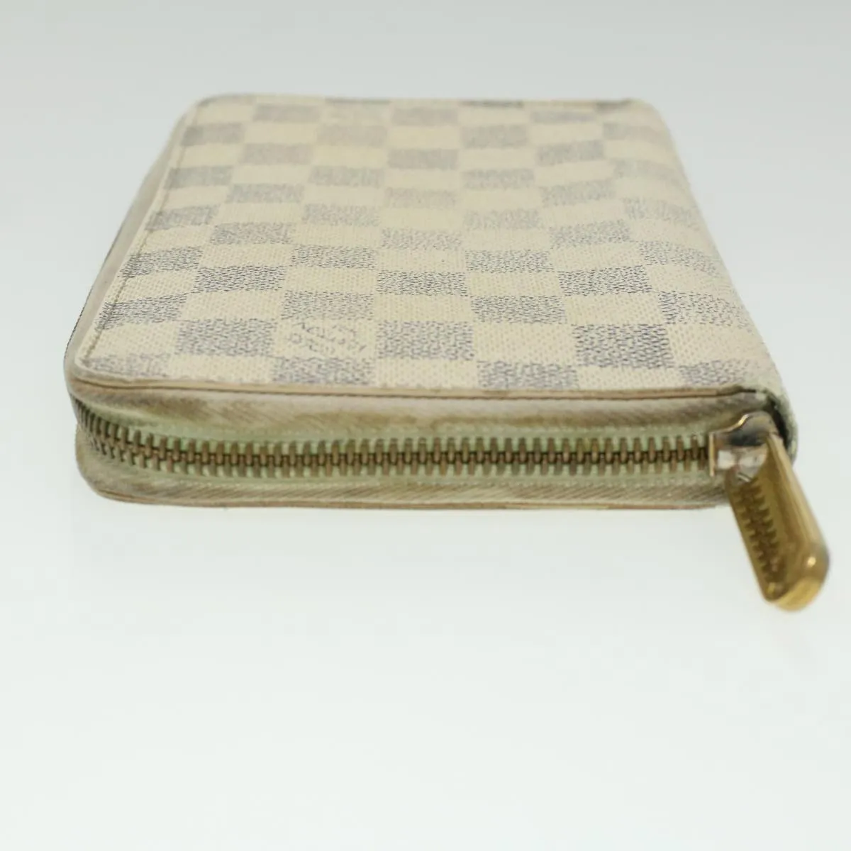 LOUIS VUITTON Damier Azur Zippy Organizer Long Wallet N60012 LV Auth th3380