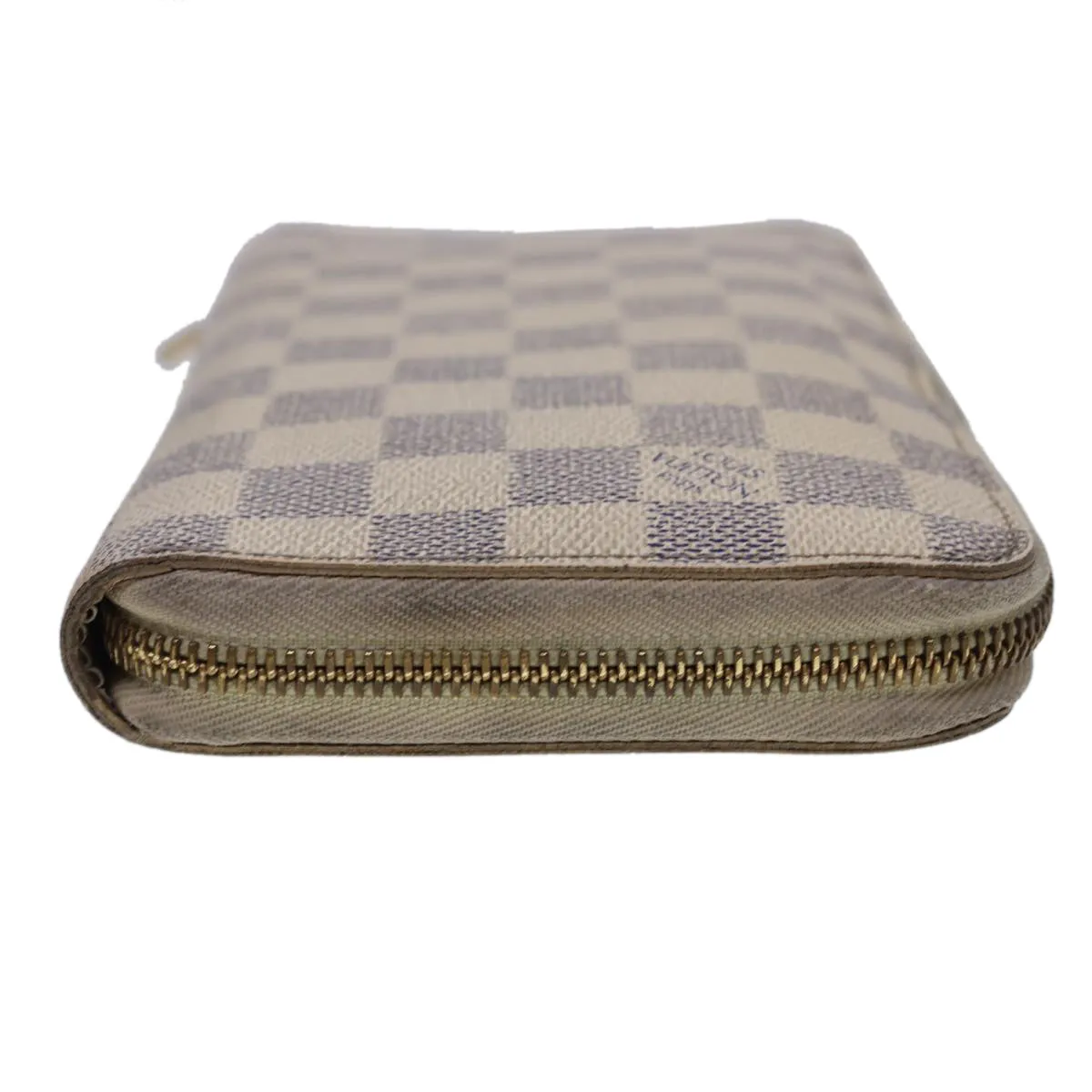 LOUIS VUITTON Damier Azur Zippy Organizer Long Wallet N60012 LV Auth th3540