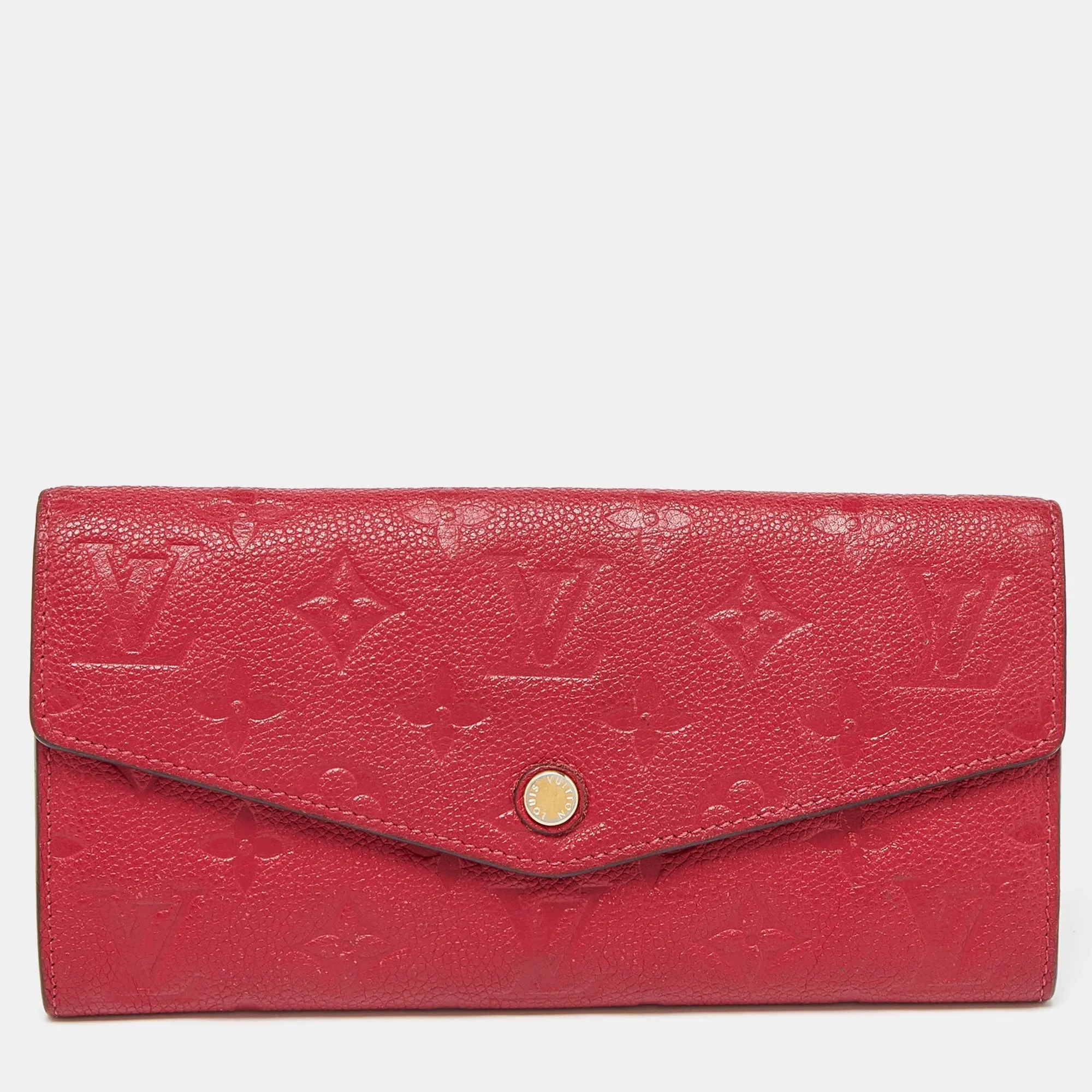 Louis Vuitton Jaipur Monogram Empreinte Leather Curieuse Wallet