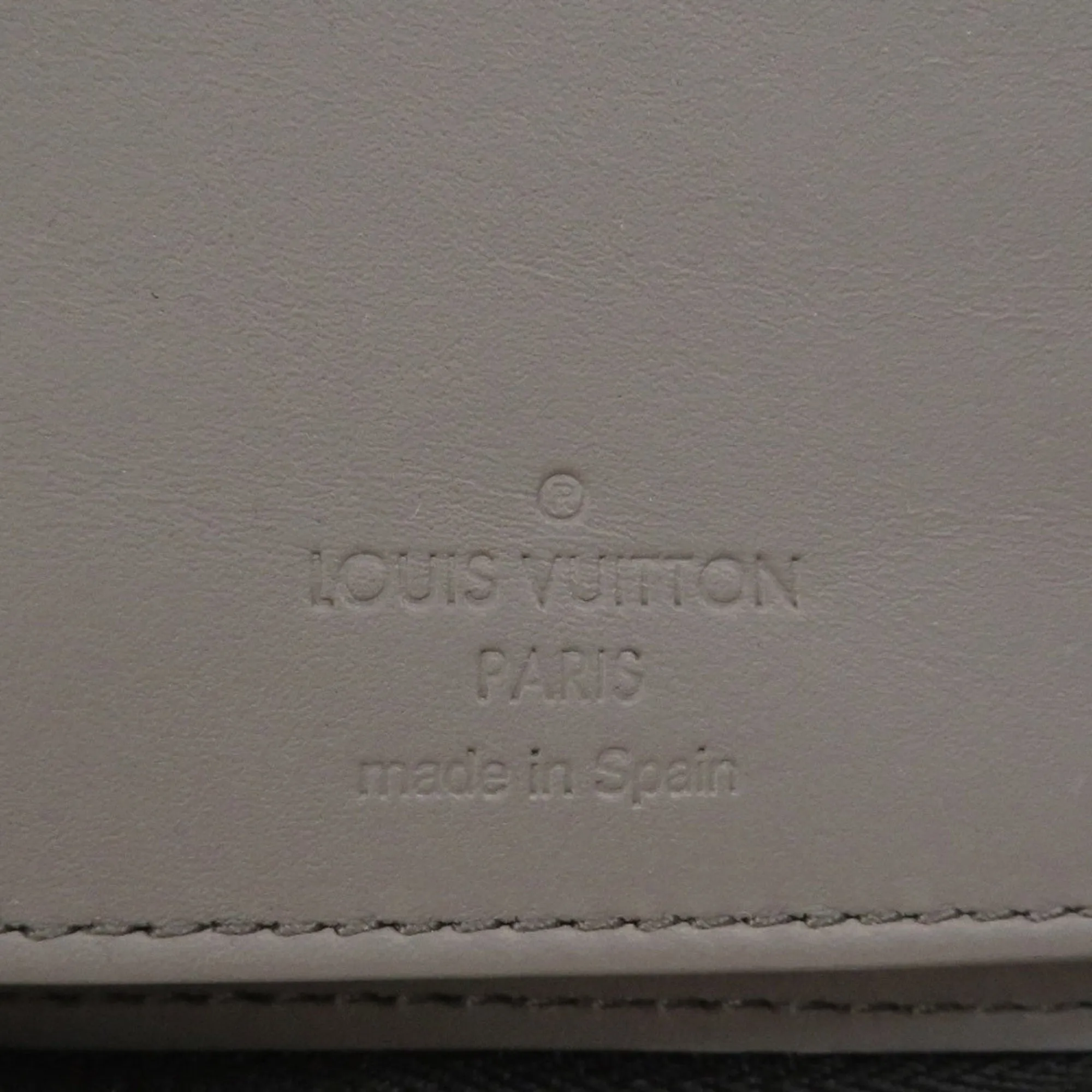 LOUIS VUITTON M81384 Zippy Vertical Monogram Shadow Long Wallet Canvas Men's