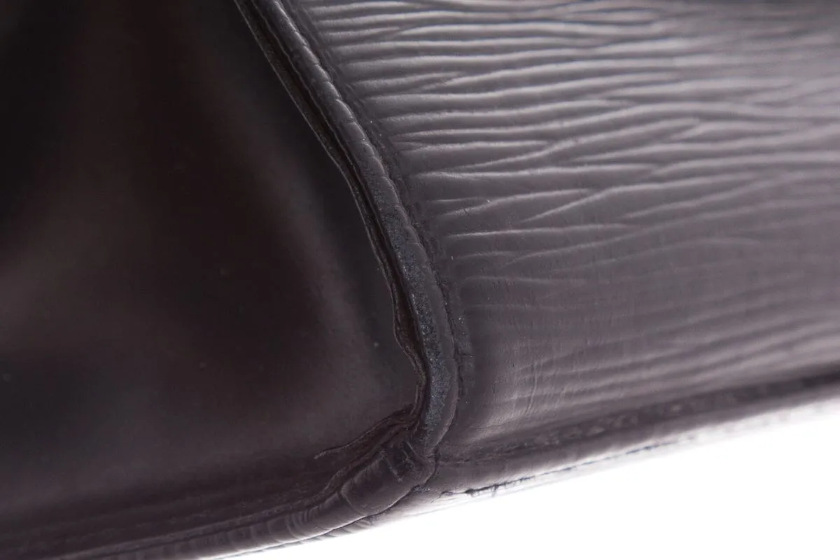 Louis Vuitton Vintage Black Epi Leather Riviera Handbag