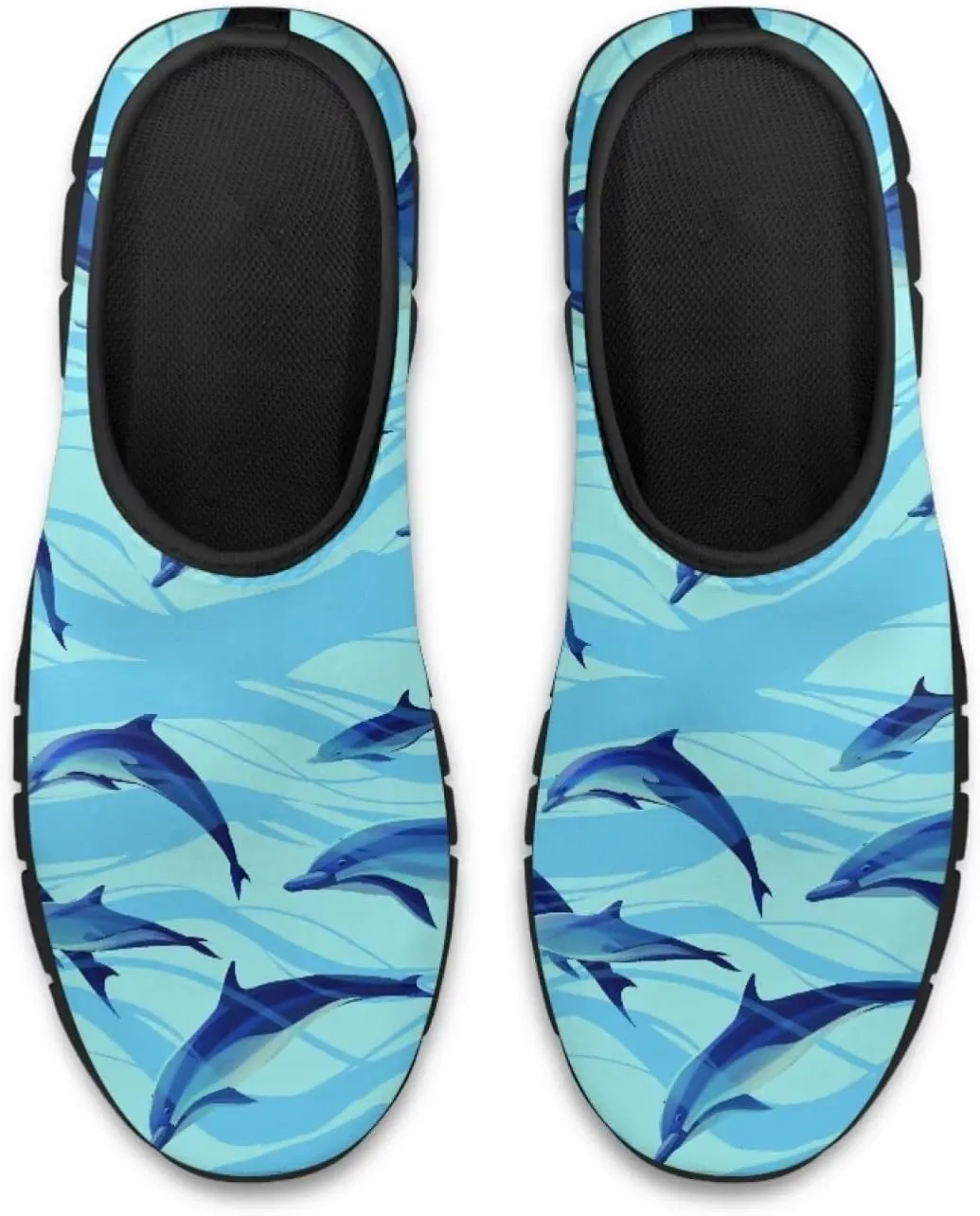Low-Cut Marine Life Pattern Casual Shoes | Womens Tennis Shoes | Walking Shoes | Polyester Fabric Breathable Shoes | Comfortable & Stylish