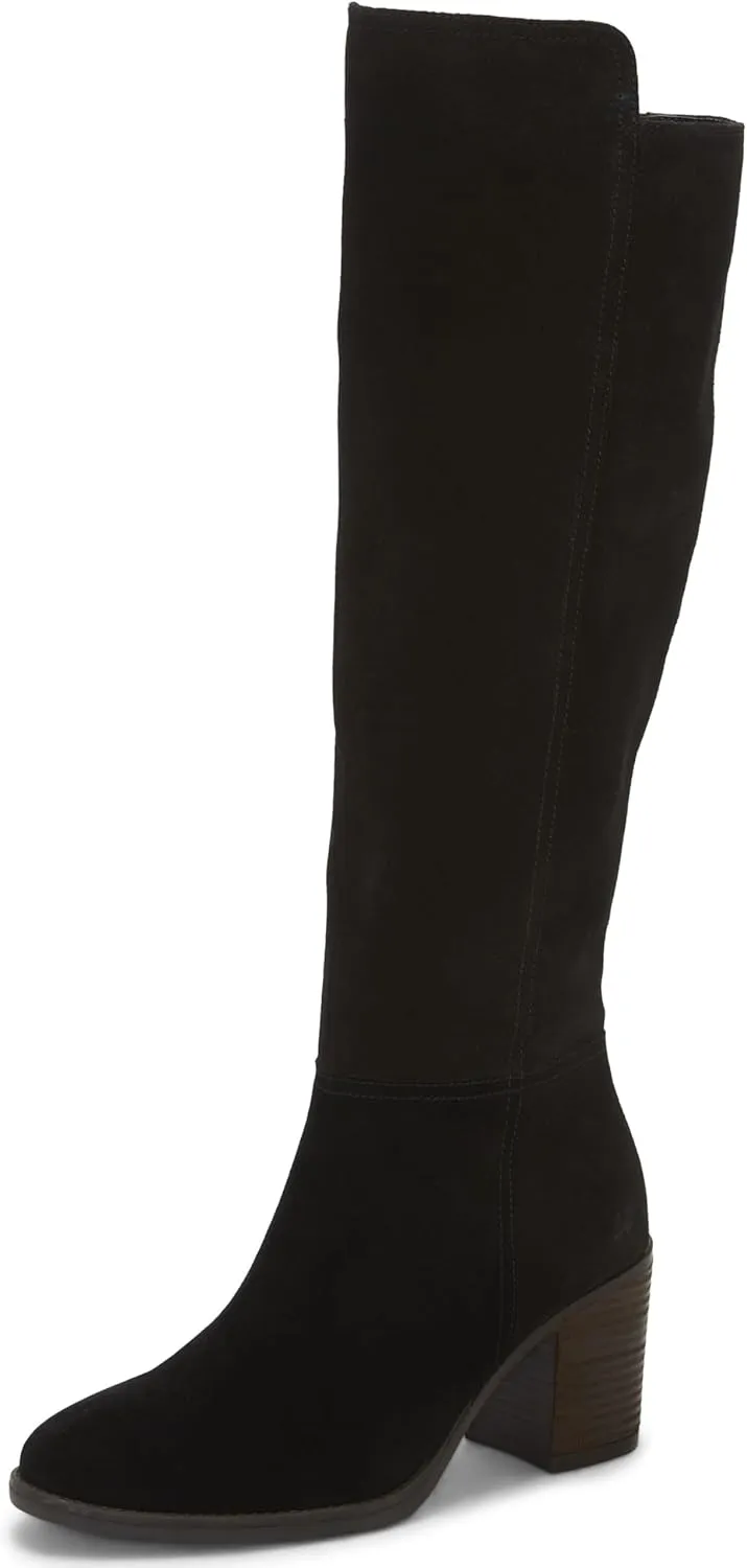 Lucky Brand Women's Bonnay Extra Wide Calf Knee High Boot
