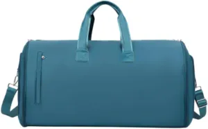 Luggage Bag Weekender Bag Suit Bag for for Men Backpacking Holiday Hiking Trip, Blue