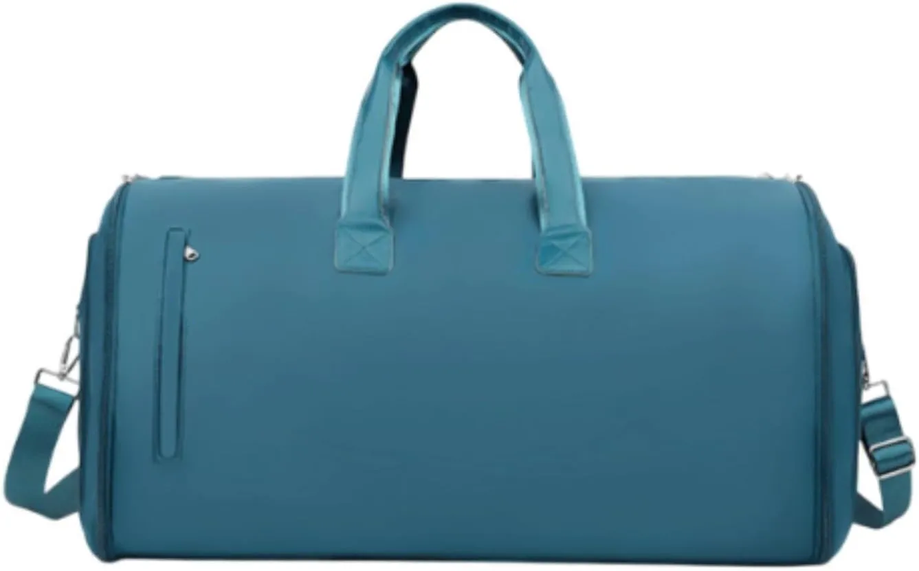 Luggage Bag Weekender Bag Suit Bag for for Men Backpacking Holiday Hiking Trip, Blue