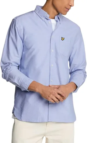 Lyle & Scott Mens Plain Oxford Shirt