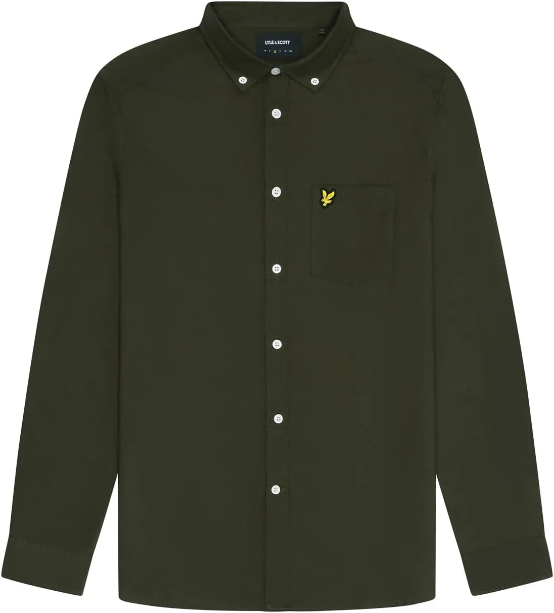 Lyle & Scott Mens Plain Oxford Shirt