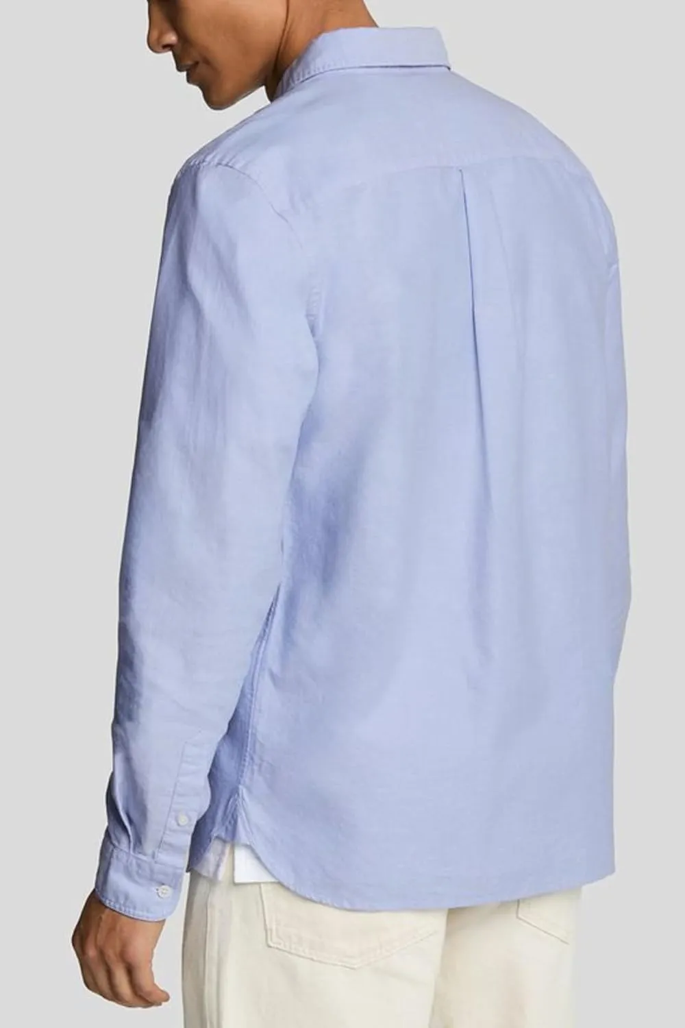 Lyle & Scott Mens Plain Oxford Shirt