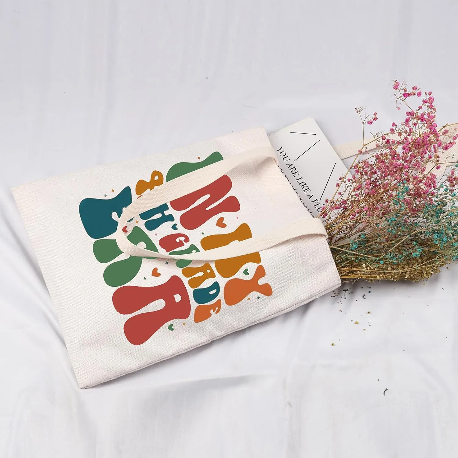 Lywjyb Birdgot In My First Second Third Fourth Fifth Grade Era Tote Bag Back to School Gift Teacher Gift
