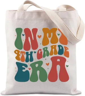 Lywjyb Birdgot In My First Second Third Fourth Fifth Grade Era Tote Bag Back to School Gift Teacher Gift