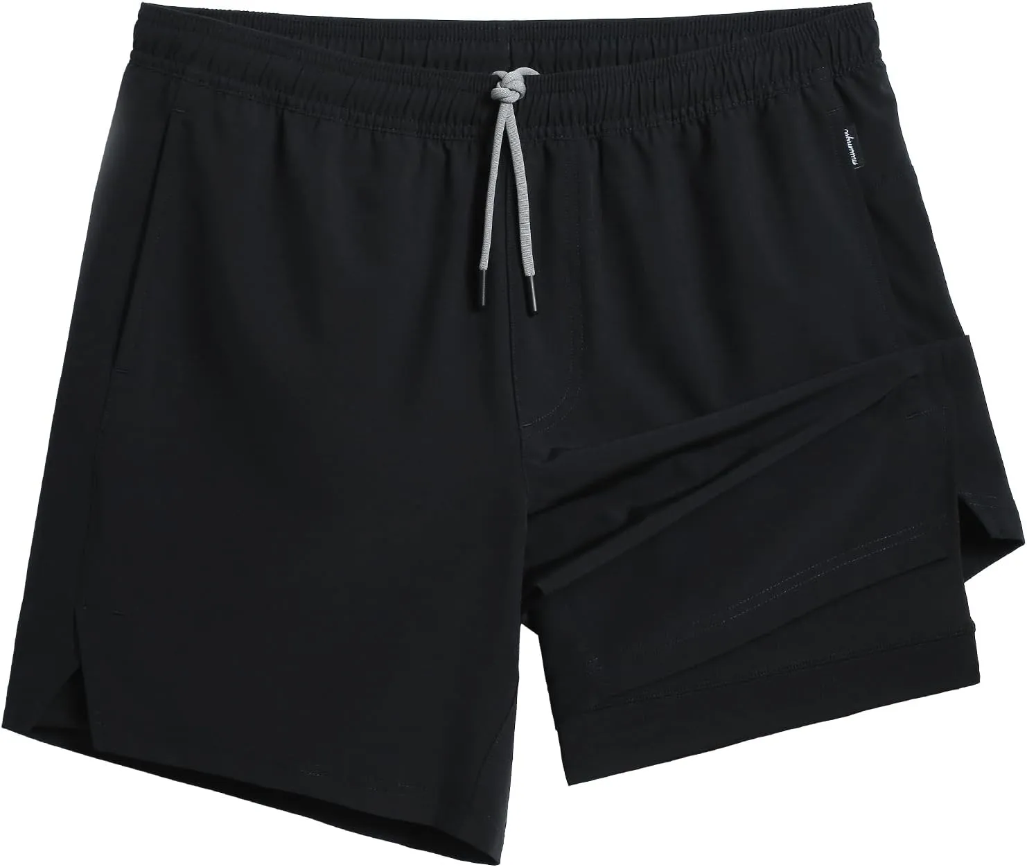 maamgic Gym Shorts for Men 7 inch with Liner Stretch 2 in 1 Workout Shorts Men Quick Dry Athletic Shorts