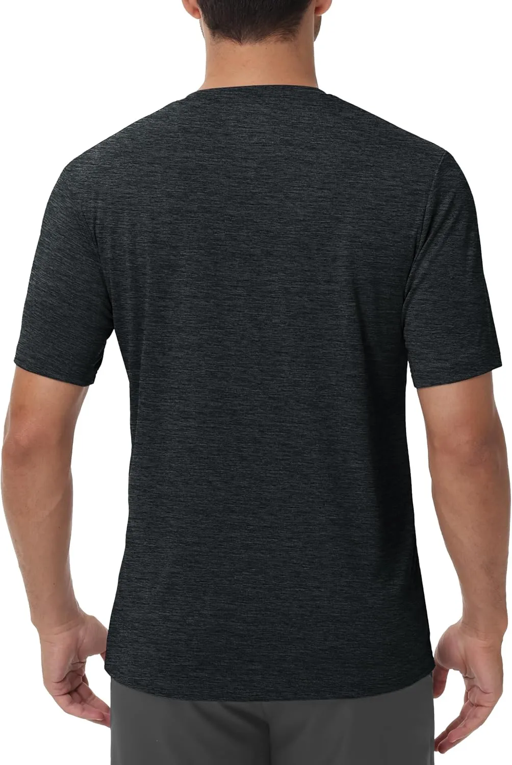 MAGCOMSEN Men's Short Sleeve Sun Protection Shirts Quick Dry Athletic T-Shirts Hiking Running Workout Gym Rash Guard