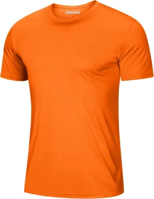 MAGCOMSEN Men's Short Sleeve UPF 50  T-Shirt Quick Dry Rash Guard Athletic Running Swim Top Tee Performance Water Shirts