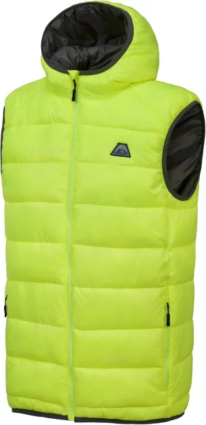 Mapamyumco Men’s Lightweight Puffer Vest with Hood, Water-Resistant Sleeveless Jacket for Hiking Ski