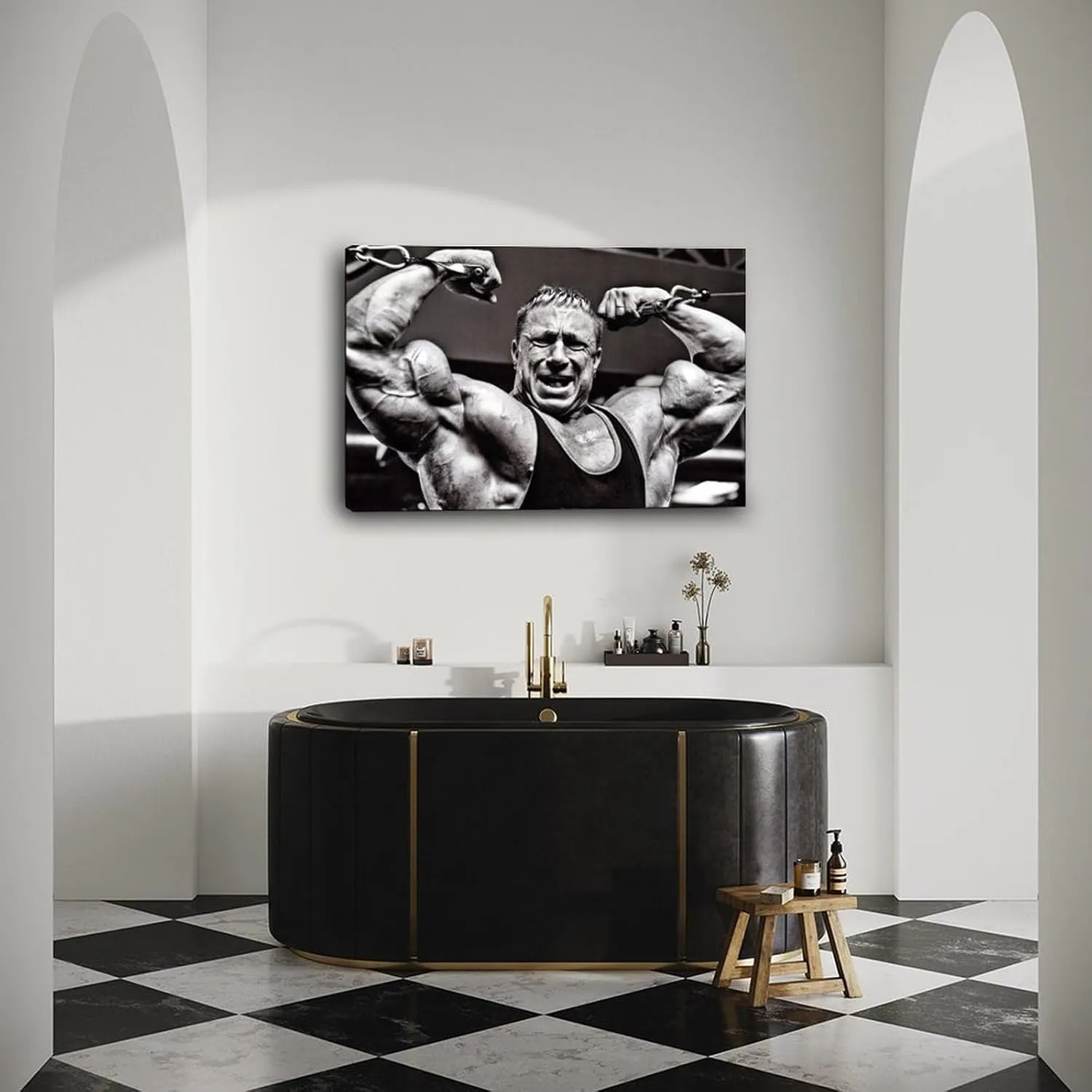 Markus Rühl Bodybuilder Poster 1 Canvas Painting Wall Art Poster for Bedroom Living Room Decor 24x16inch(60x40cm)