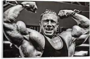 Markus Rühl Bodybuilder Poster 1 Canvas Painting Wall Art Poster for Bedroom Living Room Decor 24x16inch(60x40cm)