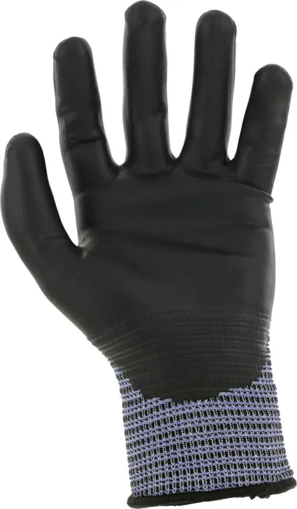Mechanix Wear: ANSI A5 Cut Resistant Urethane Coated SpeedKnit Work Gloves - Touch Capable, Strong Grip in Dry & Wet Conditions (Light Blue, X-Large)