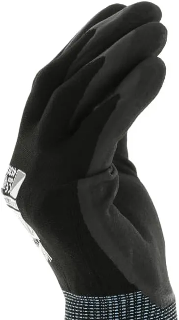 Mechanix Wear SpeedKnit Utility Work Gloves, 1 Pair - High Dexterity, Abrasion Resistant, Oil Resistant Micro Foam Grip (Large/XLarge, Black)