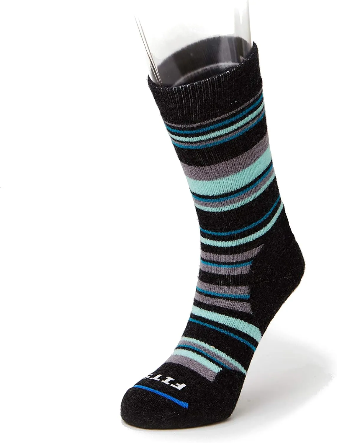 Medium Hiker (Striped) - Crew Light Grey