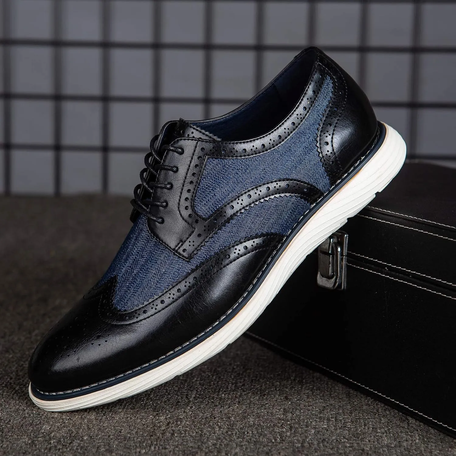 Meijiana Men's Oxford Shoes Casual Shoes for Men Casual Dress Shoes for Men