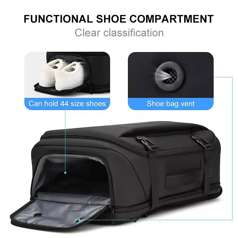 Men Backpack Waterproof 17 Inch Laptop