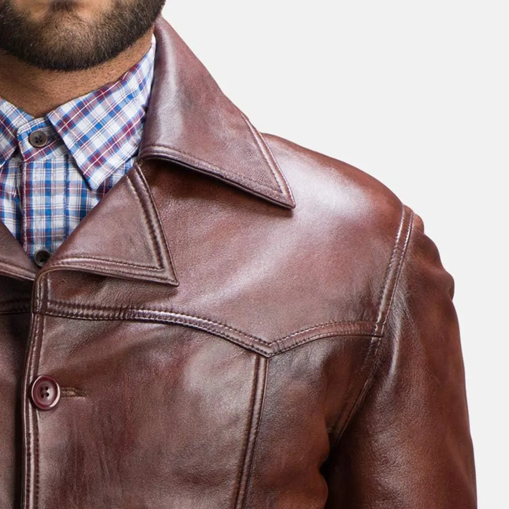 Men Brown Air Force A-2 Leather Flight Bomber Jacket - ww2 flight jacket - Men Navy G-1 Jacket - Brown Bomber leather Jacket