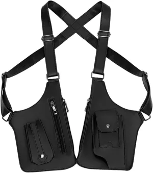 Men's Anti-Theft Multi-Pocket Double-shoulder Tactical Bag