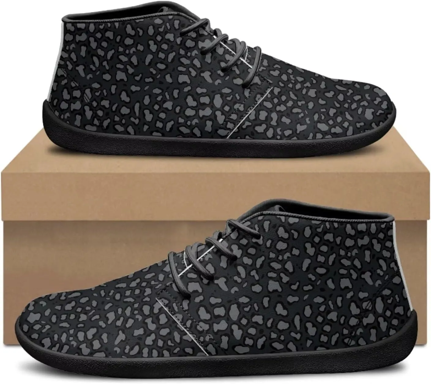 Men's Barefoot Shoes Wide Toe Box Casual Shoes Minimalist Breathable Walking Shoes with Zero Drop Sole