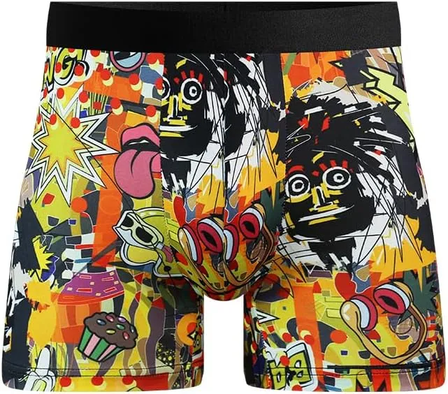 Mens Boxer Briefs Fast Dry Performance Underwear Cooling Breathable Sport Boxer Briefs 3 Pack